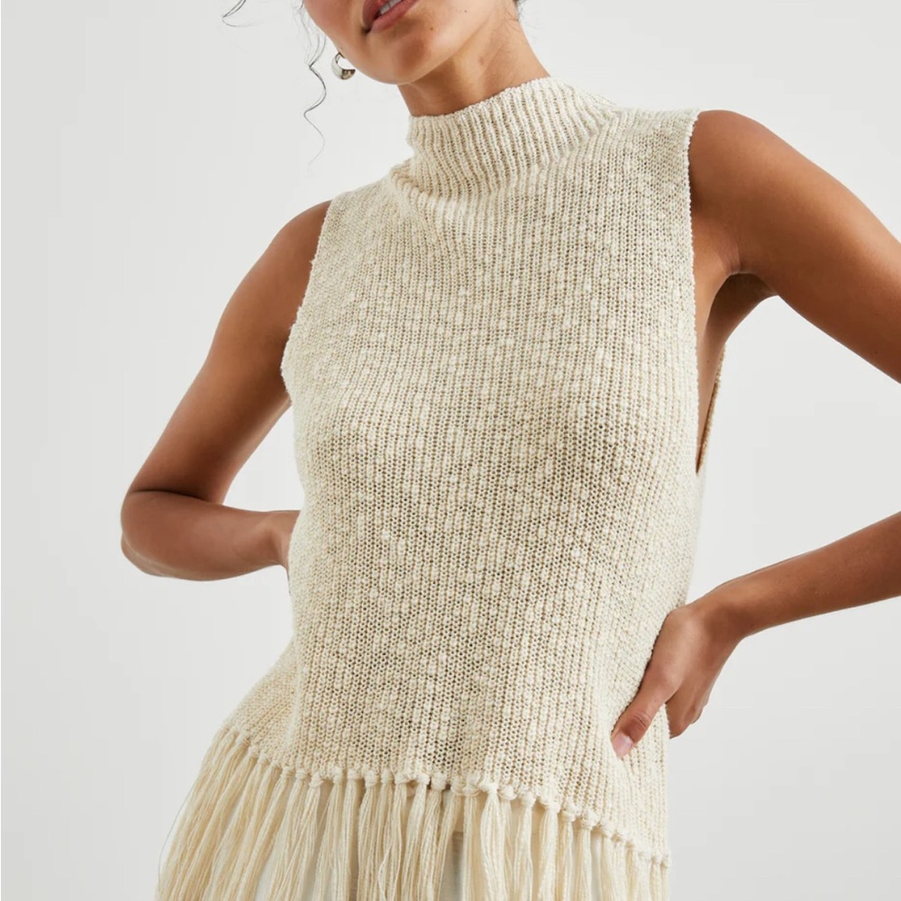 Rails NWT Astrid Blouse - Fringe Bottom - XS